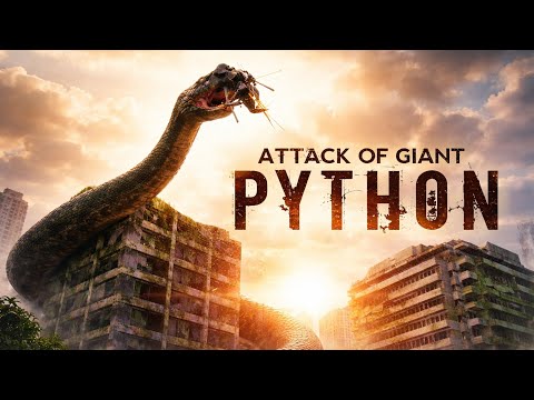 Attack of giant python.short animation made with prisma3d.prisma3d short animation