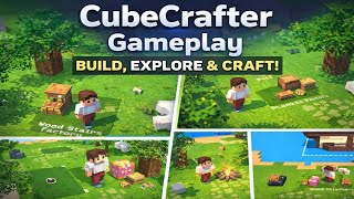 CUBECRAFTER Gameplay Walkthrough: Building My Epic Cube World!