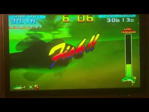 Sega bass fishing Wii walkthrough