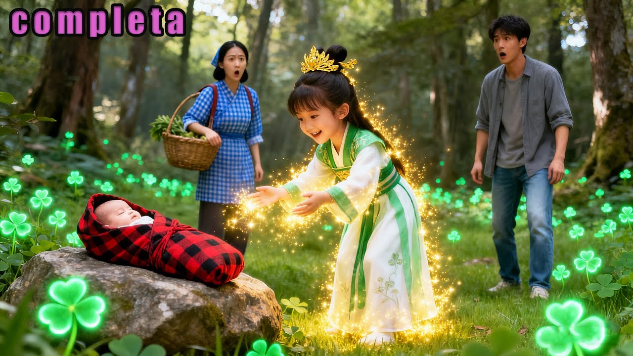 Niña pobre oyó llorar a un bebé, lo salvó – ¡el bebé superafortunado trajo suerte a su familia!