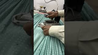 ASMR Fabric Manipulation Smocking Chunnat Design Full part 3-4