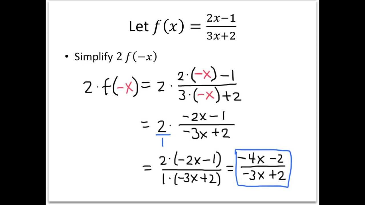 Function Notation - Lessons - Blendspace