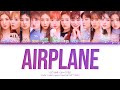 IZ ONE 아이즈원 Airplane HAN ROM PT BR Color Coded 가사