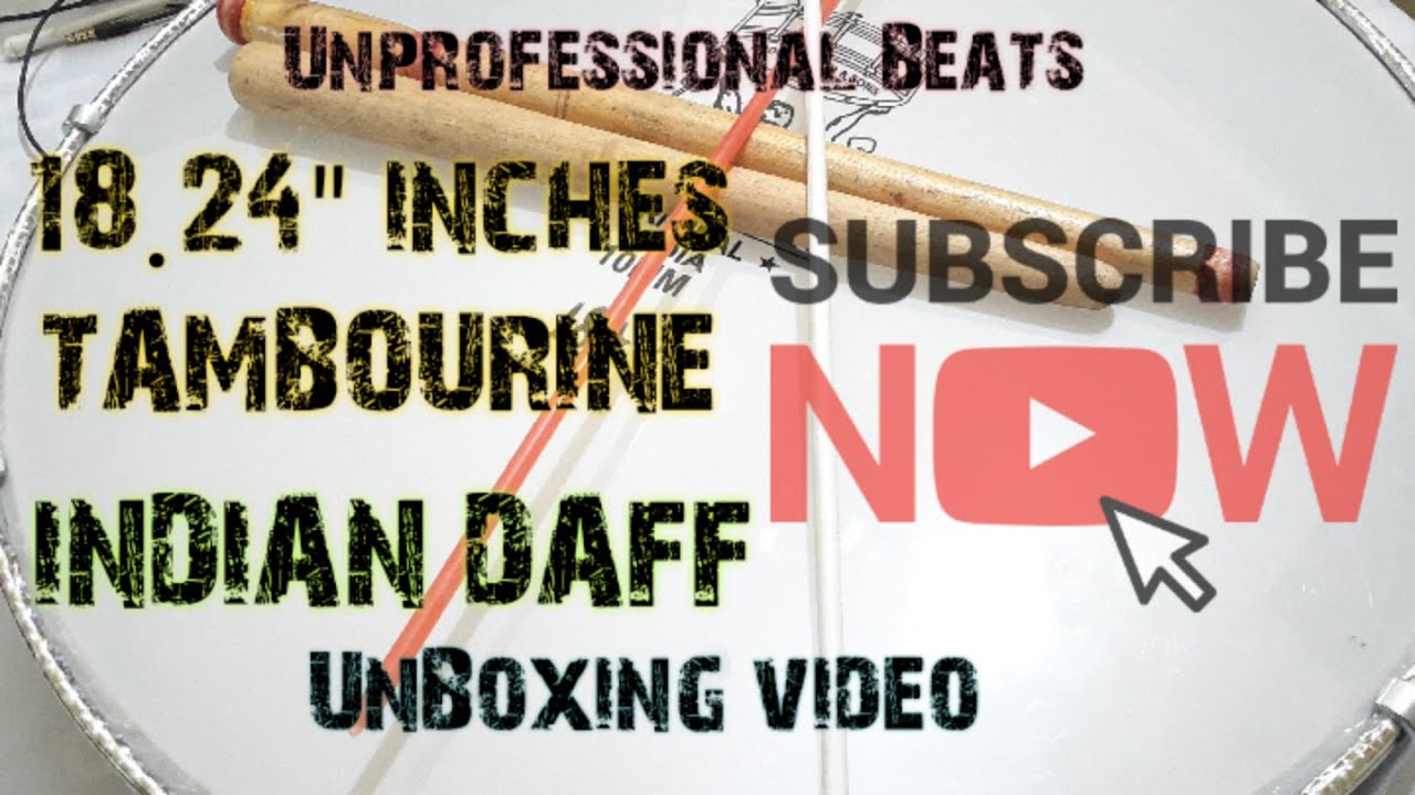 TAMBOURINE FOLK MUSIC INSTRUMENT UNBOXING || INDIAN PERCUSSION || INDIAN DAFF MUSIC INSTRUMENT BEATS