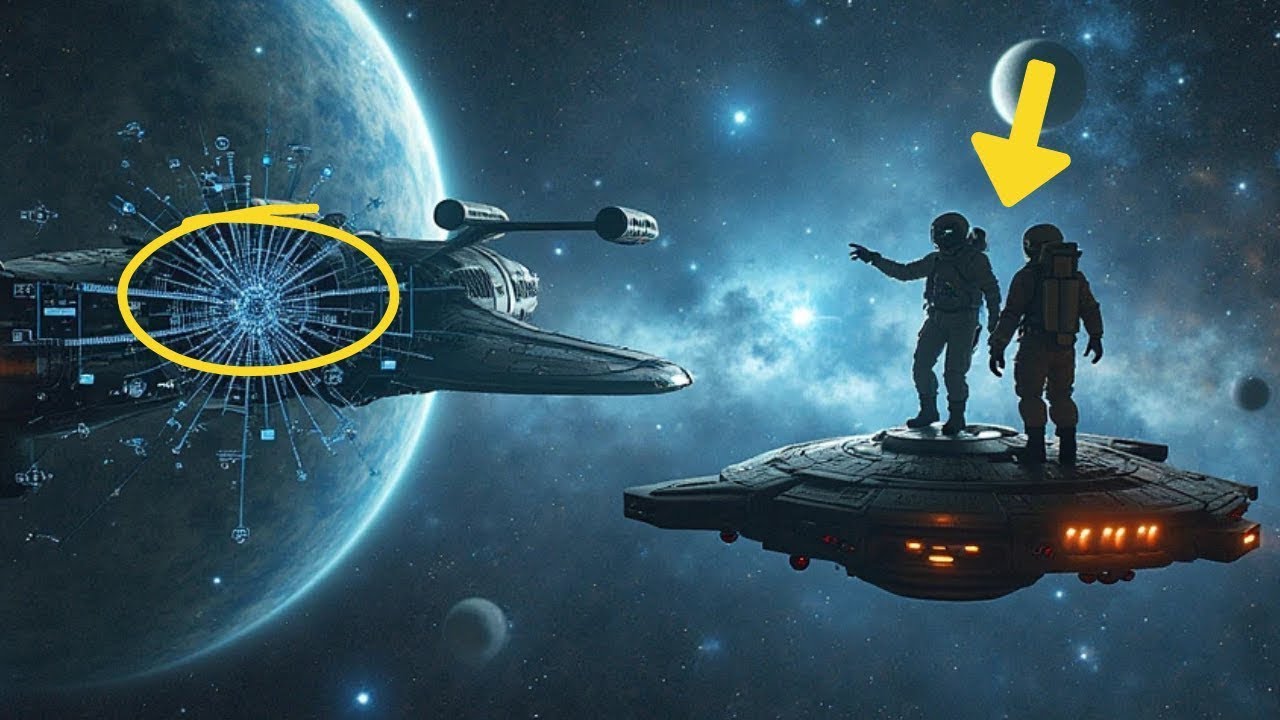 Los alienígenas navegan durante una semana—los humanos simplemente siguen las estrellas