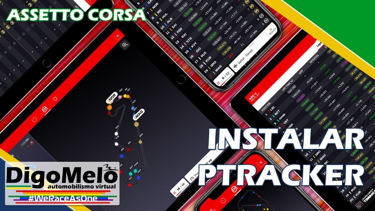Como instalar o PTracker no Assetto Corsa - Aplicativo Live Timing