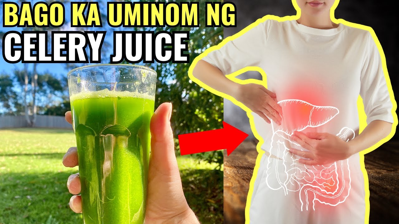 ANG NAKAKAGULAT NA EPEKTO NG PAG-INOM NG CELERY JUICE ARAW-ARAW!