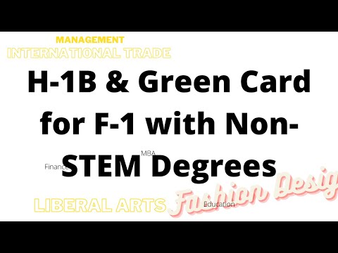 H-1B for Foreign Students with Non-STEM Degrees