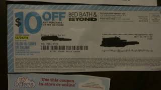 Bed Bath & Beyond Coupon Strategy