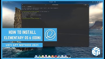 How to Install Elementary OS 6 (Odin) UEFI GPT Method 2021