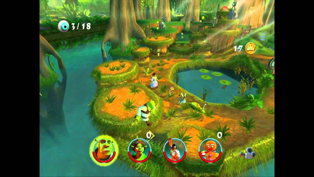 Shrek 2 Gameplay Played On Xbox 360 60 Fps Youtube