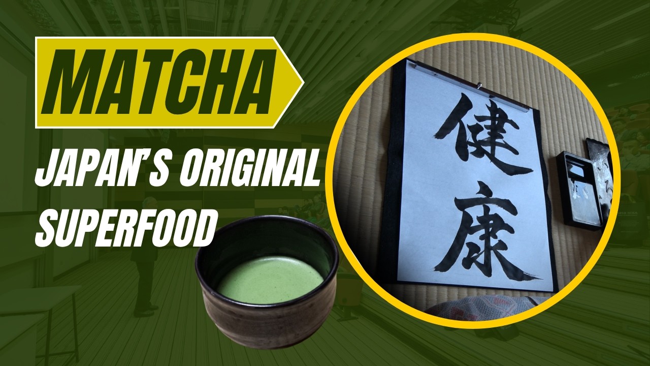 Matcha Write The Health Benefits of Matcha | Writing ‘Health’ (健康) in Japanese ...
