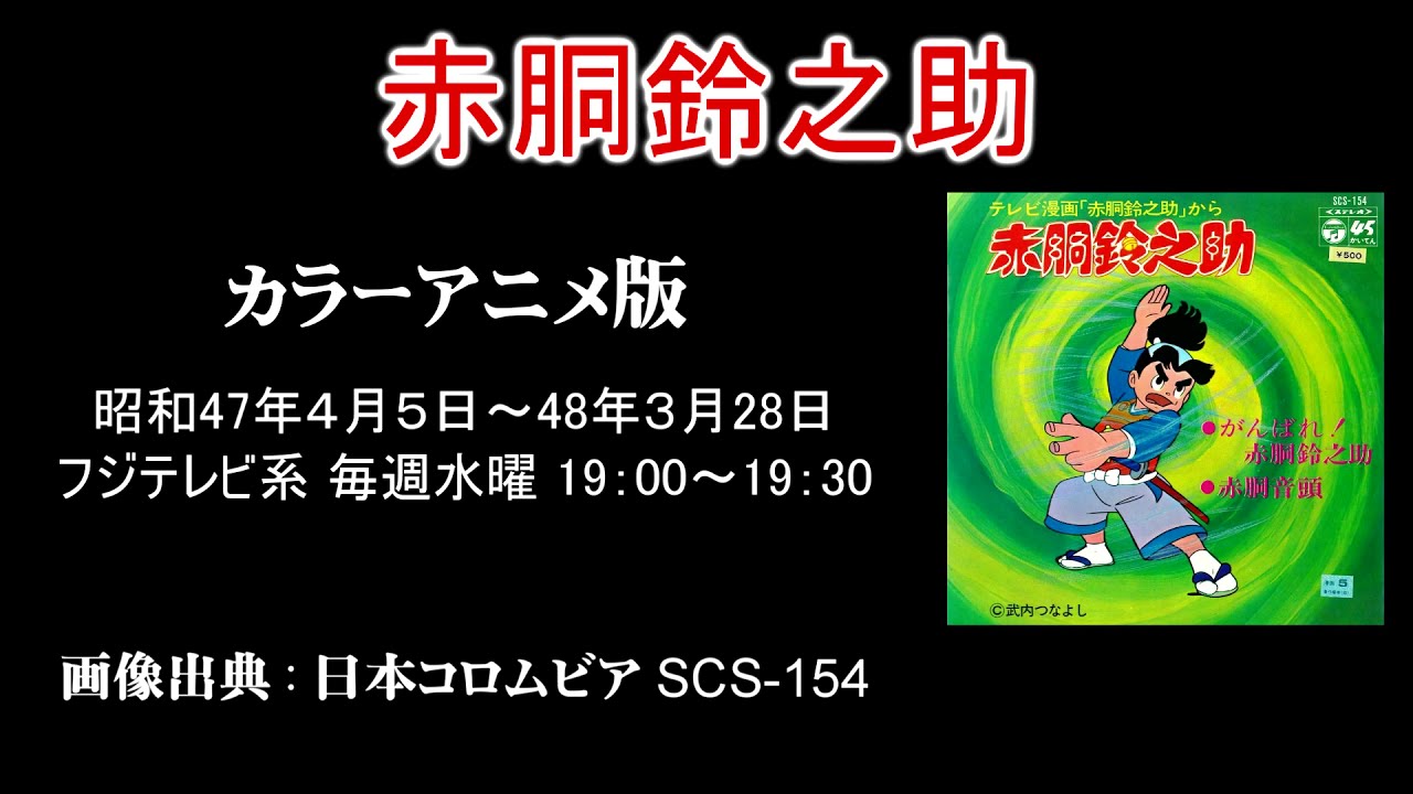 記憶語り 赤胴鈴之助 東京ムービー版 Youtube