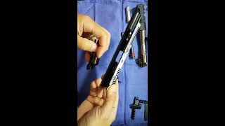 Rear Sight Removal & Slide Racker Install Armorer Works Custom Hx2401 Wind Velocity Airsoft Pistol