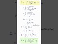 Integration Medium Level Difficulty Problem ❤️#maths #calculus #integration #mathstricks