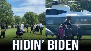 Biden&#39;s handlers deploy ALL-NEW STRATEGY to HIDE the fact he CAN&#39;T WALK FOR SH*T