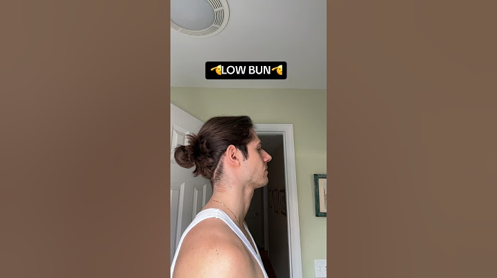 Low Man Bun Tutorial ✅ #hairstyle #longhair #manbun #hair