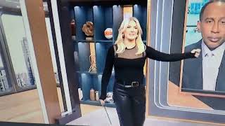 Shae Cornette Leather Pants On First Take 2/27/26