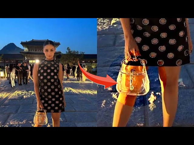 Alia Bhatt Attends Gucci Event In Seoul As Brand Ambassador Trolled For  Empty Bag