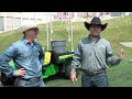 Micah Awe and Micah Teitz learn how to rope!