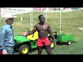 Micah Awe and Micah Teitz learn how to rope!
