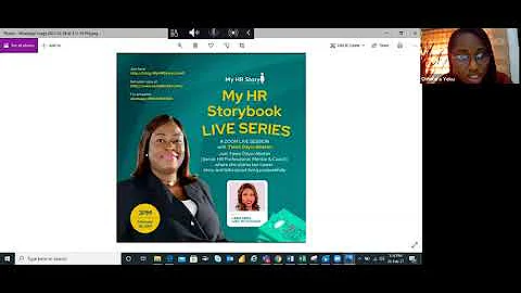 My HR Storybook Live Series by Lara Yeku with Taiwo Dayo-Abatan