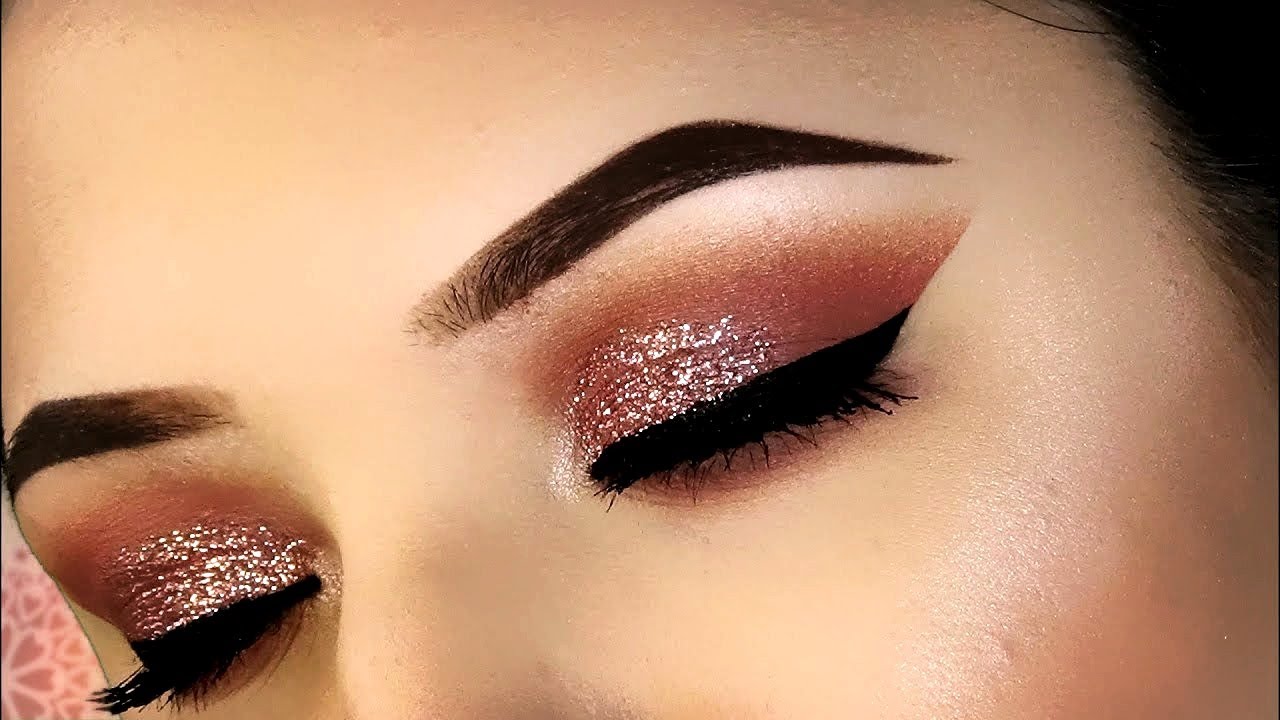 TRUCCO GLITTER ORO ROSA