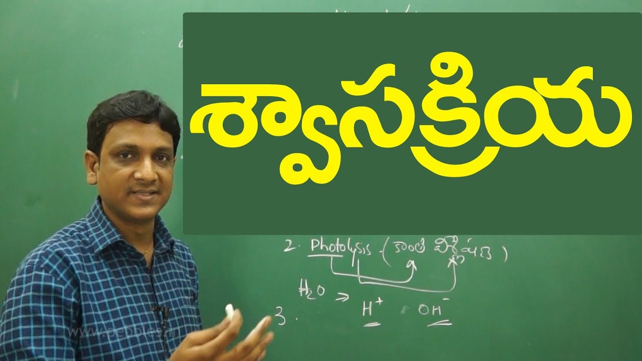 Respiration full lesson | శ్వాసక్రియ | Class 10 Biology | Telugu medium