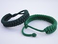 How to Make a "Rastaclat Style" Fishtail Paracord Survival Bracelet-Single Strand Mad Max Closure