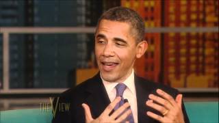 Obama talks future of country on "The View"