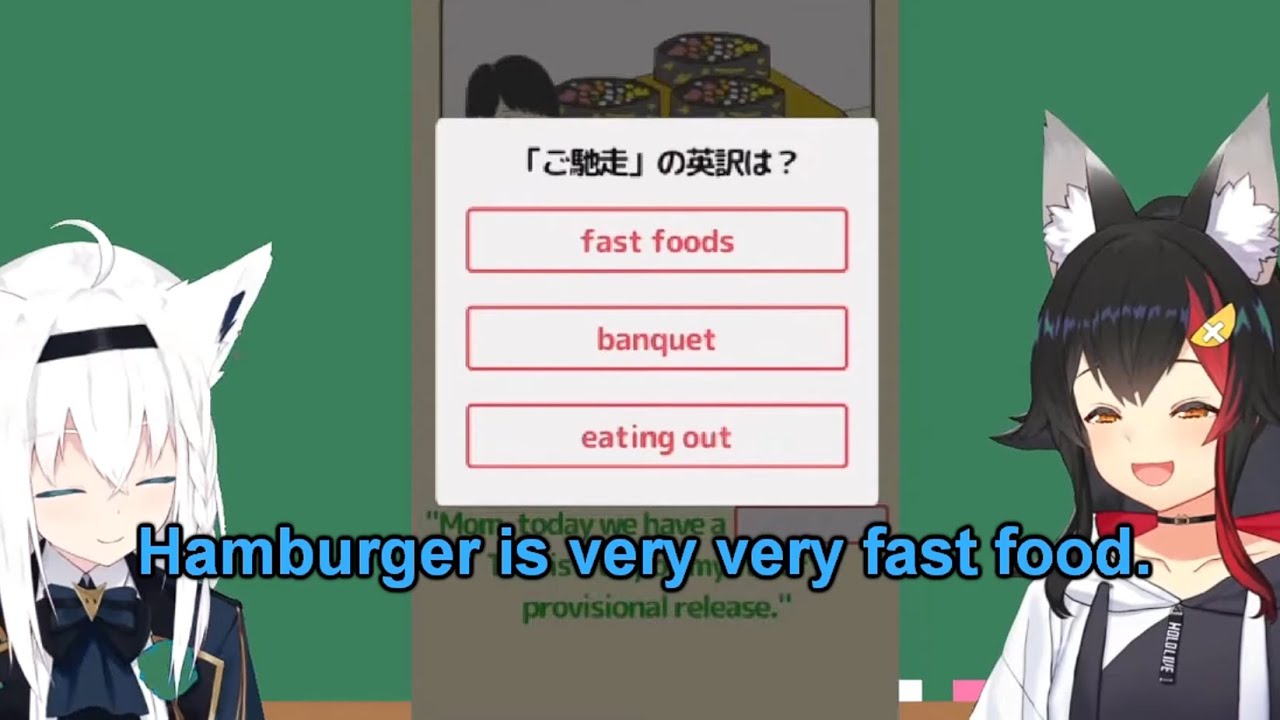 [ 23 Apr 2021 ] Fubuki & Mio's English Lessons [ FubuMio / Eng Subs ]