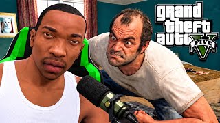 CJ plays GTA 5