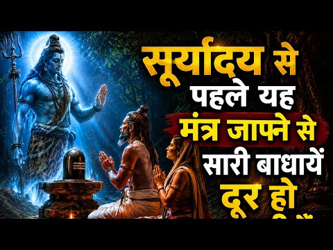🕉️ सूर्योदय से पहले ये मंत्र जपने से सारी बधायें दूर हो जाती है एक बार जरूर सूने #suryadaymantra