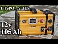 Обзор на мощный аккумулятор Titanat ALIUS LiFePO4 ... Забудь про свинец!