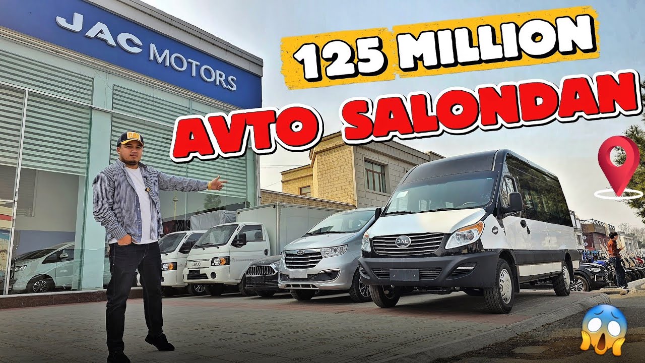 JAC МАШИНАЛАРНИ АВТО САЛОНДАН АРЗОН НАРХЛАРДА ОЛИНГ..