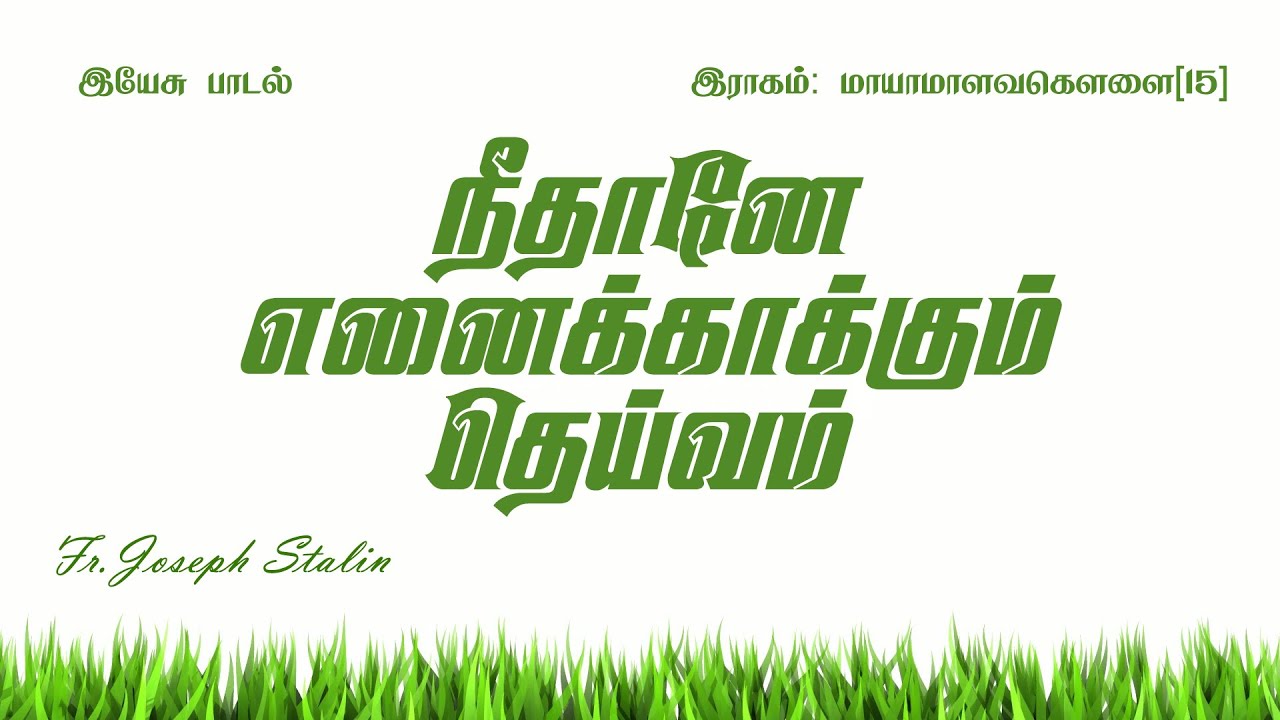 நீதானே எனைக் காக்கும் | NEETHANE ENAI |  Christian devotional song | Fr. Joseph Stalin