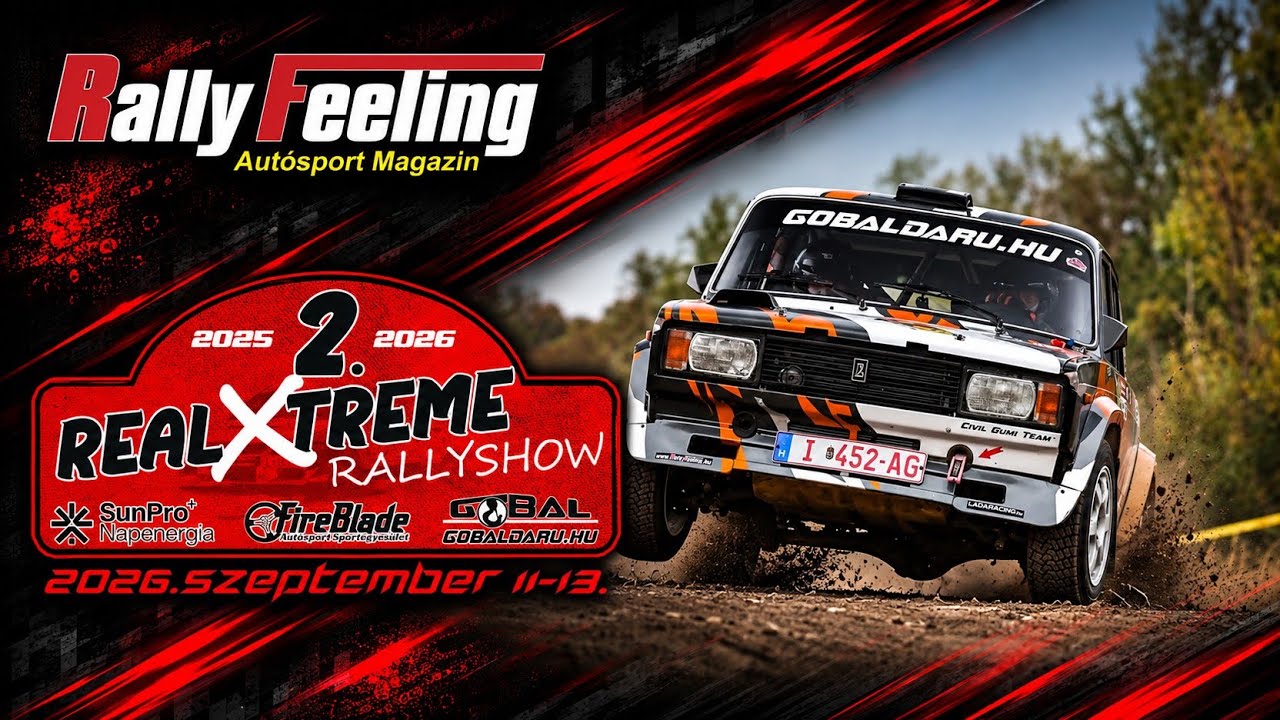 2. RealXtreme Rallyshow 2026 | RallyFeeling Autósport Magazin 26/EP9
