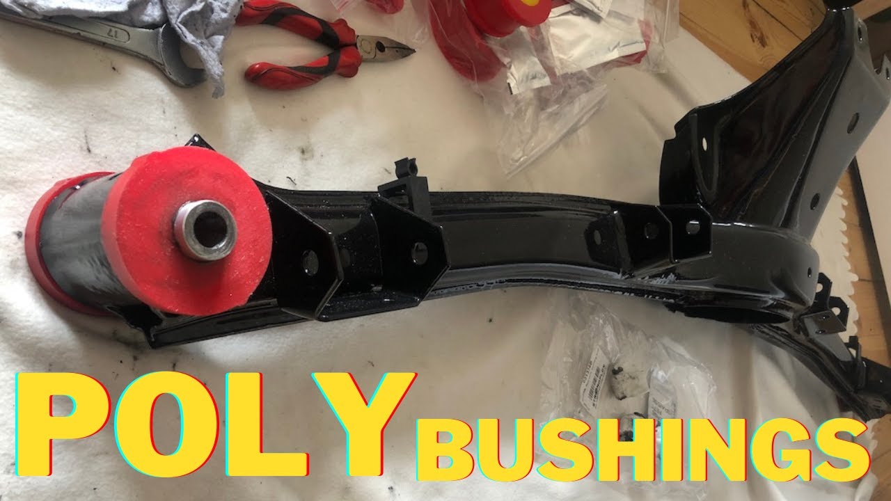 Pt. 10 BMW E30 325i DIY Strongflex Poly Bushings Install YouTube