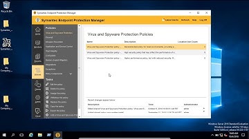 SEPM policies - virus & spyware protection (Hindi)