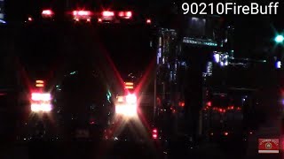 LAFD Light Force 35 Responding