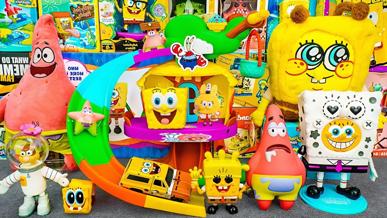 Massive SpongeBob SquarePants Toys Collection | ASMR Unboxing