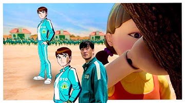 Ben 10 Squid Game: Green light Red light