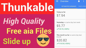 Earning App Aia File for Free || Thunkable Tutorial
