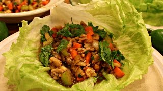 Chicken Lettuce Wraps better than PF Changs