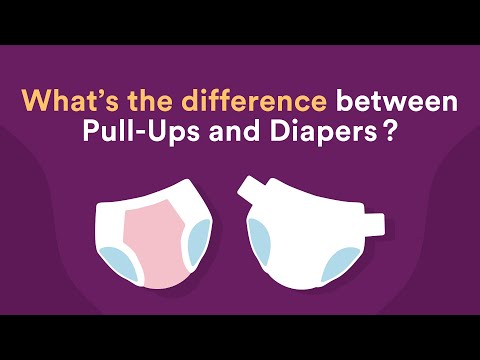 Adult Training Pant vs Pull Up vs. Pull On Diaper 