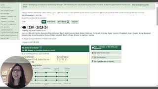 How to Track Legislative Bills