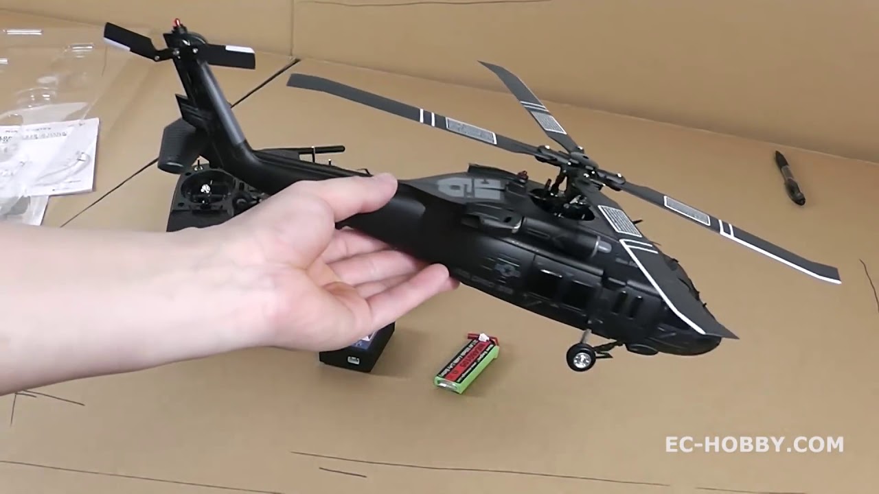 RTF UH60 Blackhawk Realistic RC Helicopter, nine eagles solo pro 319