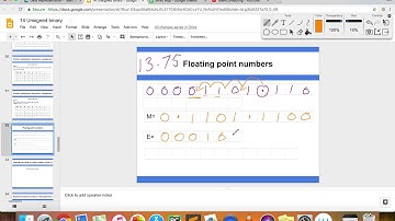 Data Representation - Decimal to floating point conversion (positive values) part 1