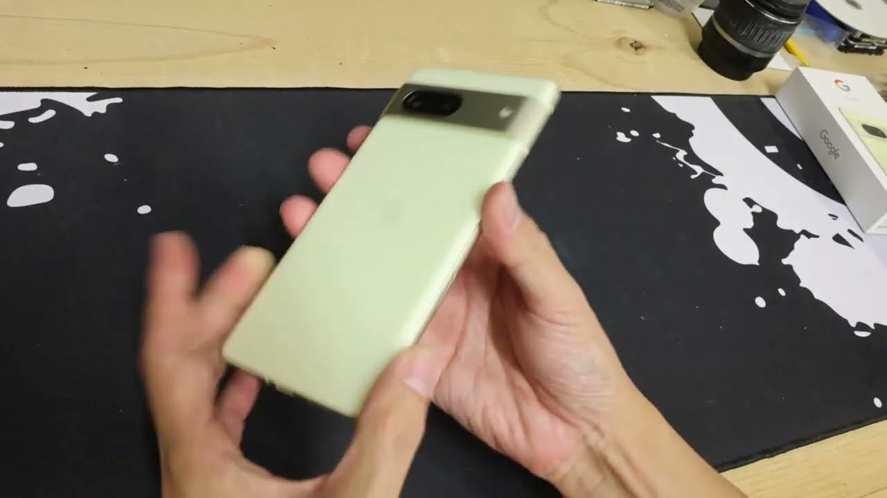 開封】Google Pixel 6a SIMフリー【レビュー】 - YouTube