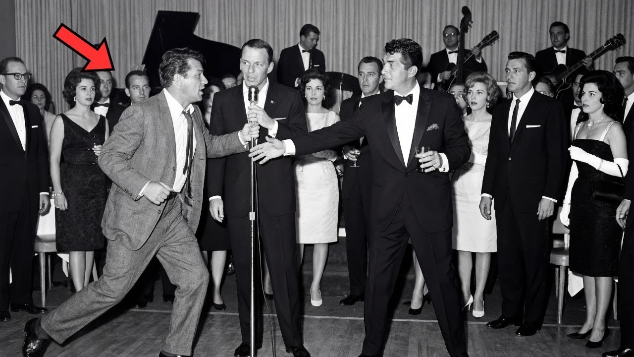A Furious Man Jumped Onstage to Punch Frank Sinatra — Dean Martin’s Calm Move Shocked Everyone